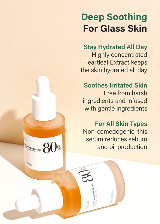 Anua Heartleaf 80 Moister Soothing Ampoul
